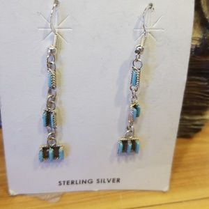 Native American turquoise earrings